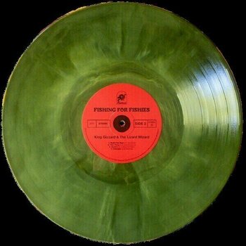 LP King Gizzard - Fishing For Fishies (Swamp Green & Opaque Yellow) (LP) - 9