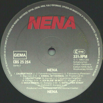 Disco in vinile Nena - Nena (LP) (180g) - 6
