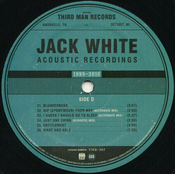 Płyta winylowa Jack White - Jack White Acoustic Recordings 1998-2016 (180g) (2 LP) - 5