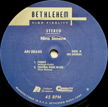 Hanglemez Nina Simone - Little Girl Blue (LP) (200g) (45 RPM) - 11