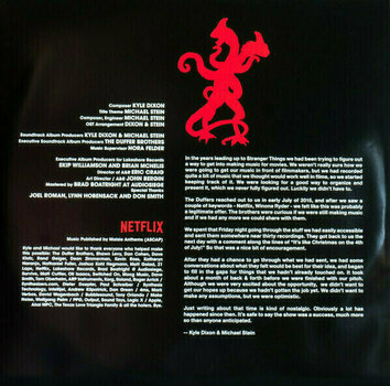LP Kyle Dixon & Michael Stein - Stranger Things: Volume 2 (Coloured Vinyl) (180g) (LP) - 4