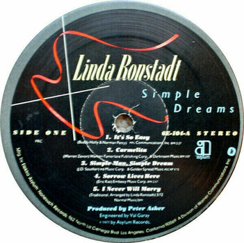 Hanglemez Linda Ronstadt - Simple Dreams (200g) (45 RPM) (2 LP) - 3