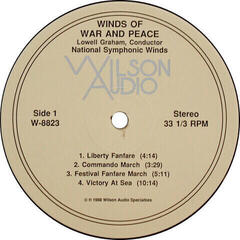 Płyta winylowa Lowell Graham - Winds Of War and Peace (Vinyl LP) - 1