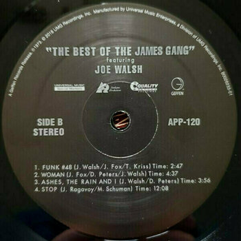 Vinyl Record James Gang - The Best Of The James Gang (LP) (200g) - 7