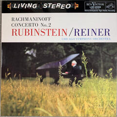 Vinyl Record Rubinstein and Reiner - Rachmaninoff: Concerto No. 2 (LP) (200g) - 1