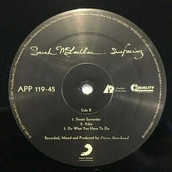 Disco in vinile Sarah McLachlan - Surfacing (2 LP) (200g) (45 RPM) - 4