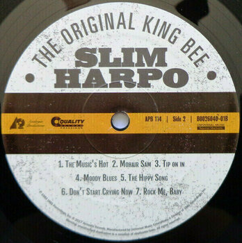 Płyta winylowa Slim Harpo - The Original King Bee (LP) (200g) - 4