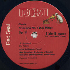Płyta winylowa Stanislaw Skrowaczewski - Chopin: Concerto No. 1/ Rubinstein (LP) (200g) - 2