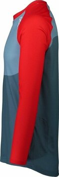 Kolesarski dres, majica POC MTB Pure LS Jersey Calcite Blue/Prismane Red L - 2