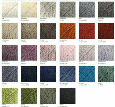 Fil à tricoter Drops Andes Fil à tricoter Mix 0519 Dark Grey - 5