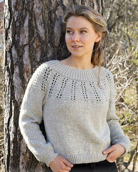 Knitting Yarn Drops Puna Natural Mix 06 Grey - 4
