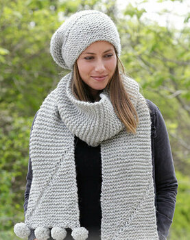 Knitting Yarn Drops Andes Uni Colour 8465 Medium Grey - 4