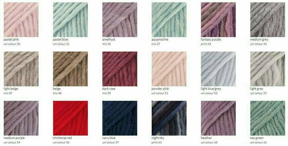 Knitting Yarn Drops Snow Mix 85 Curry - 6
