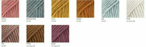 Knitting Yarn Drops Snow Mix 85 Curry - 7