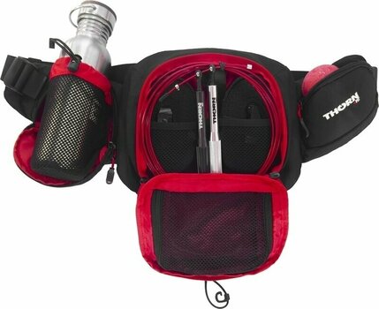 Cycling backpack and accessories Thorn FIT Waist Bag Travel Black/Red Waistbag - 3