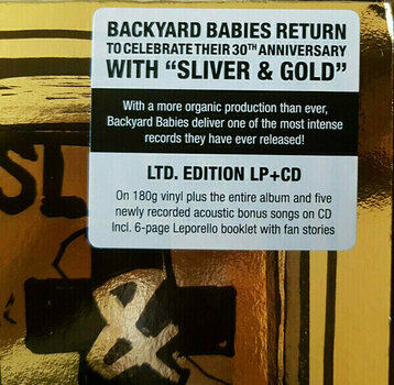 Płyta winylowa Backyard Babies - Sliver And Gold (Limited Edition) (CD + LP) - 7