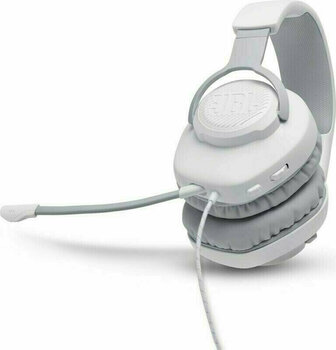 PC sluchátka JBL Quantum 100 Bílá PC sluchátka - 4