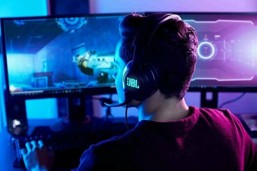 PC sluchátka JBL Quantum 400 Černá PC sluchátka - 10