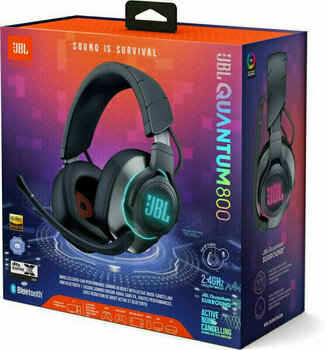 PC sluchátka JBL Quantum 800 Černá PC sluchátka - 7