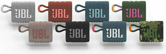 bärbar högtalare JBL GO 3 Black - 12