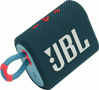 portable Speaker JBL GO 3 Blue Coral - 2
