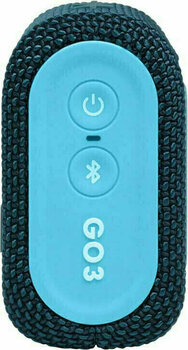 portable Speaker JBL GO 3 Blue Coral - 6