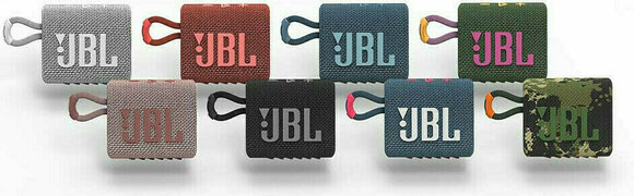 portable Speaker JBL GO 3 Blue Coral - 12