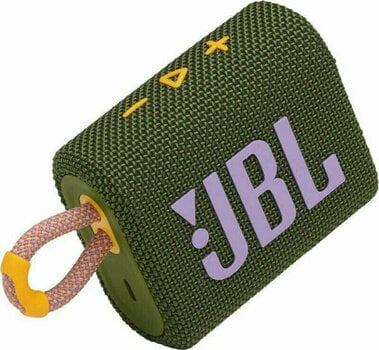 Coluna portátil JBL GO 3 Green - 2