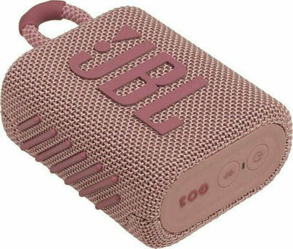 portable Speaker JBL GO 3 Pink - 4