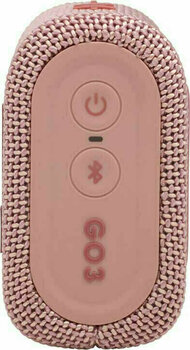 portable Speaker JBL GO 3 Pink - 7