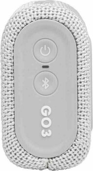 portable Speaker JBL GO 3 White - 7