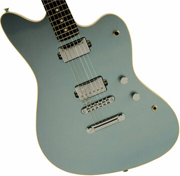 Guitare électrique Fender MIJ Modern Jazzmaster HH RW Mystic Ice Blue - 3