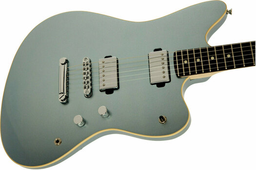 Guitare électrique Fender MIJ Modern Jazzmaster HH RW Mystic Ice Blue - 4