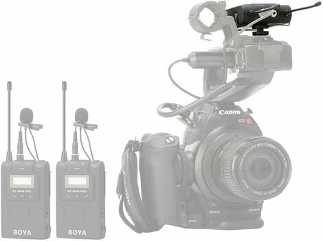 Sistema audio wireless per fotocamera BOYA RX8 PRO - 5