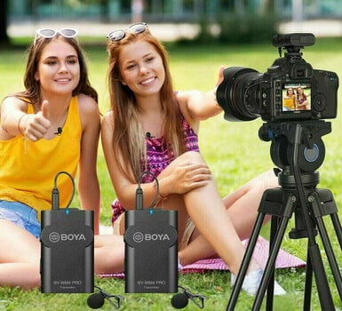 Sistema de áudio sem fios para câmara BOYA BY-WM4 Pro K2 - 8