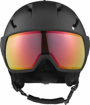 Ski Helmet Salomon Pioneer Visor Photo Black/Red L (59-62 cm) Ski Helmet - 4