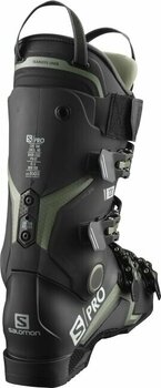 Chaussures de ski alpin Salomon S/PRO Black/Oil Green/White 27/27,5 Chaussures de ski alpin - 2