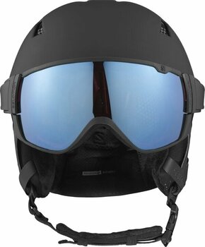 Ski Helmet Salomon Driver Custom Air Sigma Black/Sky Blue L (59-62 cm) Ski Helmet - 4