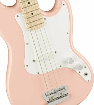 Bas elektryczny Fender Squier FSR Bronco Bass MN Shell Pink - 3
