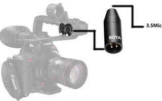 Adapter Jack-XLR BOYA 35C-XLR Adapter Jack-XLR - 3
