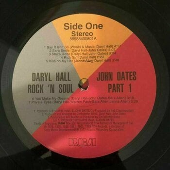 Disco in vinile Daryl Hall & John Oates - Rock n Soul Part 1 (LP) - 4