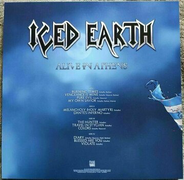 Δίσκος LP Iced Earth - Alive In Athens (Limited Edition) (5 LP) - 3
