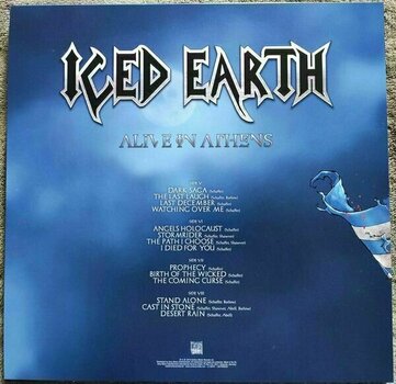 Δίσκος LP Iced Earth - Alive In Athens (Limited Edition) (5 LP) - 4