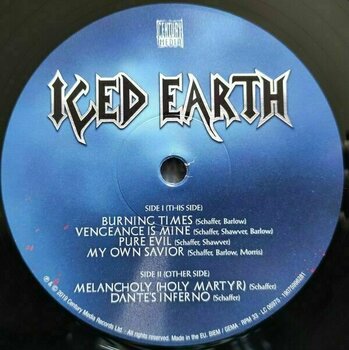Δίσκος LP Iced Earth - Alive In Athens (Limited Edition) (5 LP) - 6