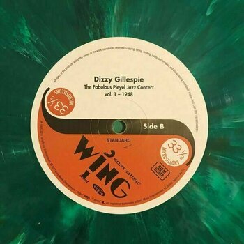 LP Dizzy Gillespie - Pleyel Jazz Concert '48 1 (Max Roac) (LP) - 4