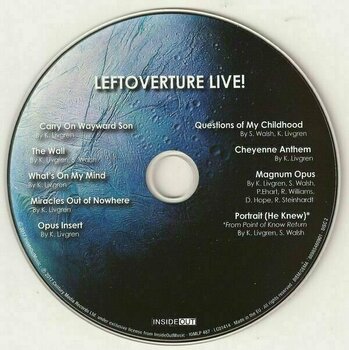 Δίσκος LP Kansas - Leftoverture Live & Beyond (Limited Edition) (4 LP + 2 CD) - 8