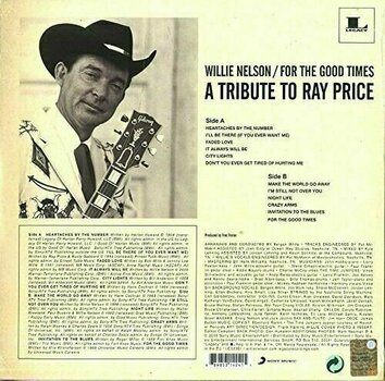 Hanglemez Willie Nelson - For The Good Times: a Tribute To Ray Price (LP) - 2