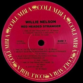 Disco in vinile Willie Nelson - Red Headed Stranger (LP) - 3