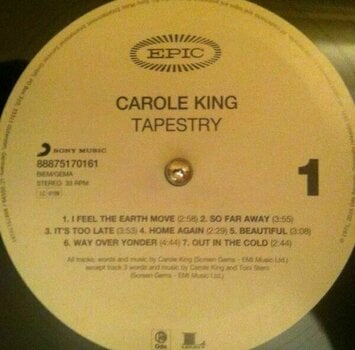 Schallplatte Carole King - Tapestry (LP) - 2