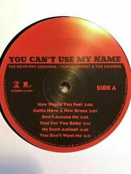 Hanglemez Curtis & The Squi Knight - You Can'T Use My Name (LP) - 5